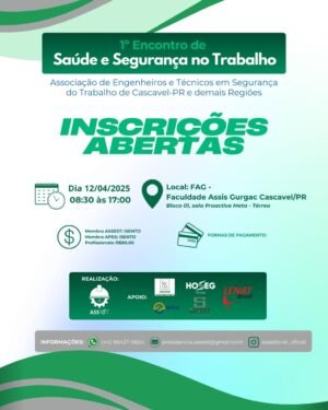 1º Encontro de Saúde e Segurança no Trabalho