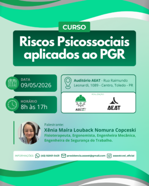 Curso: Riscos Psicossociais aplicados ao PGR