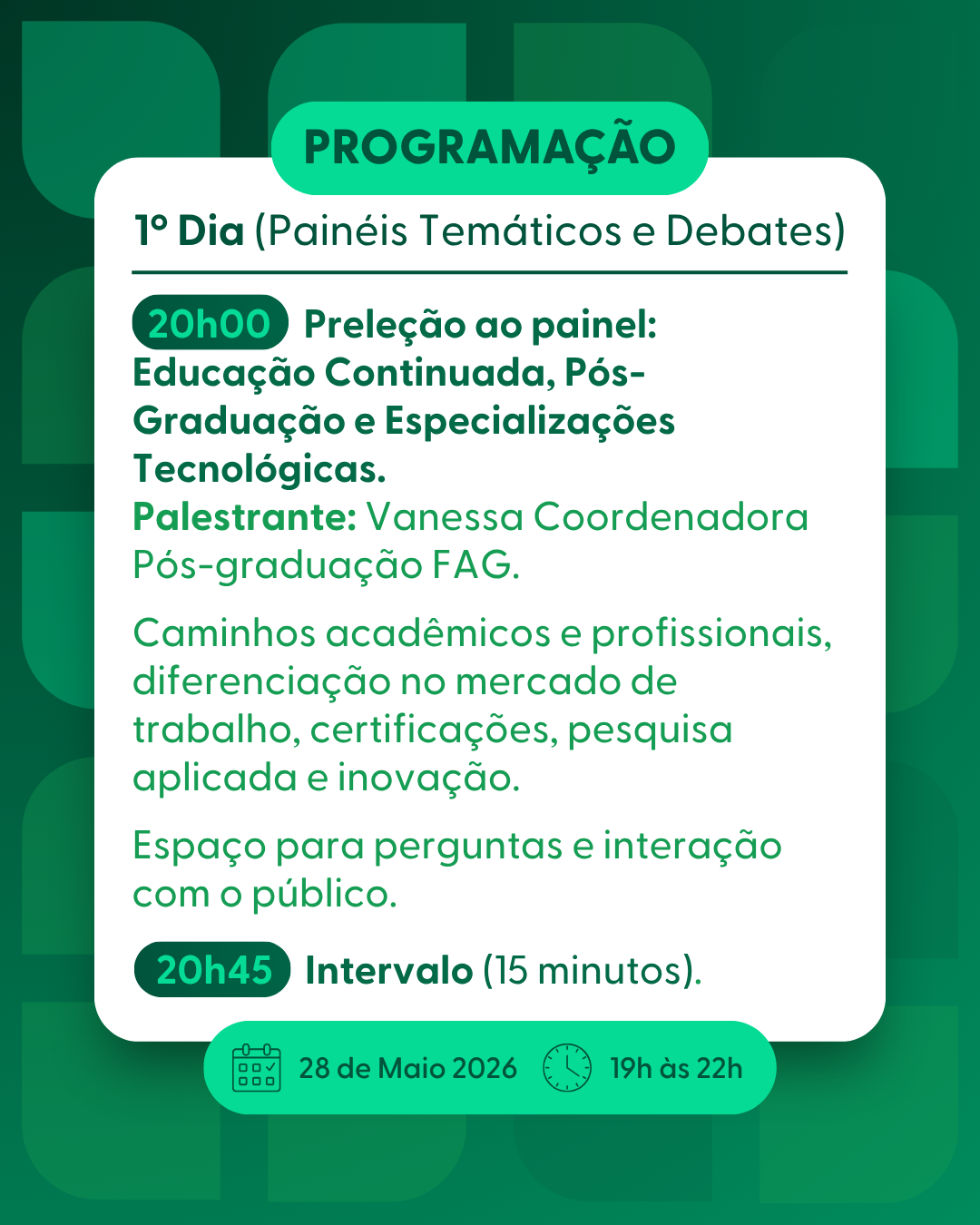 Simpósio: A Arte de Ensinar e Aprender para Prevenir e Salvar Vidas Educação Continuada e o Futuro das Engenharias - Imagem 3
