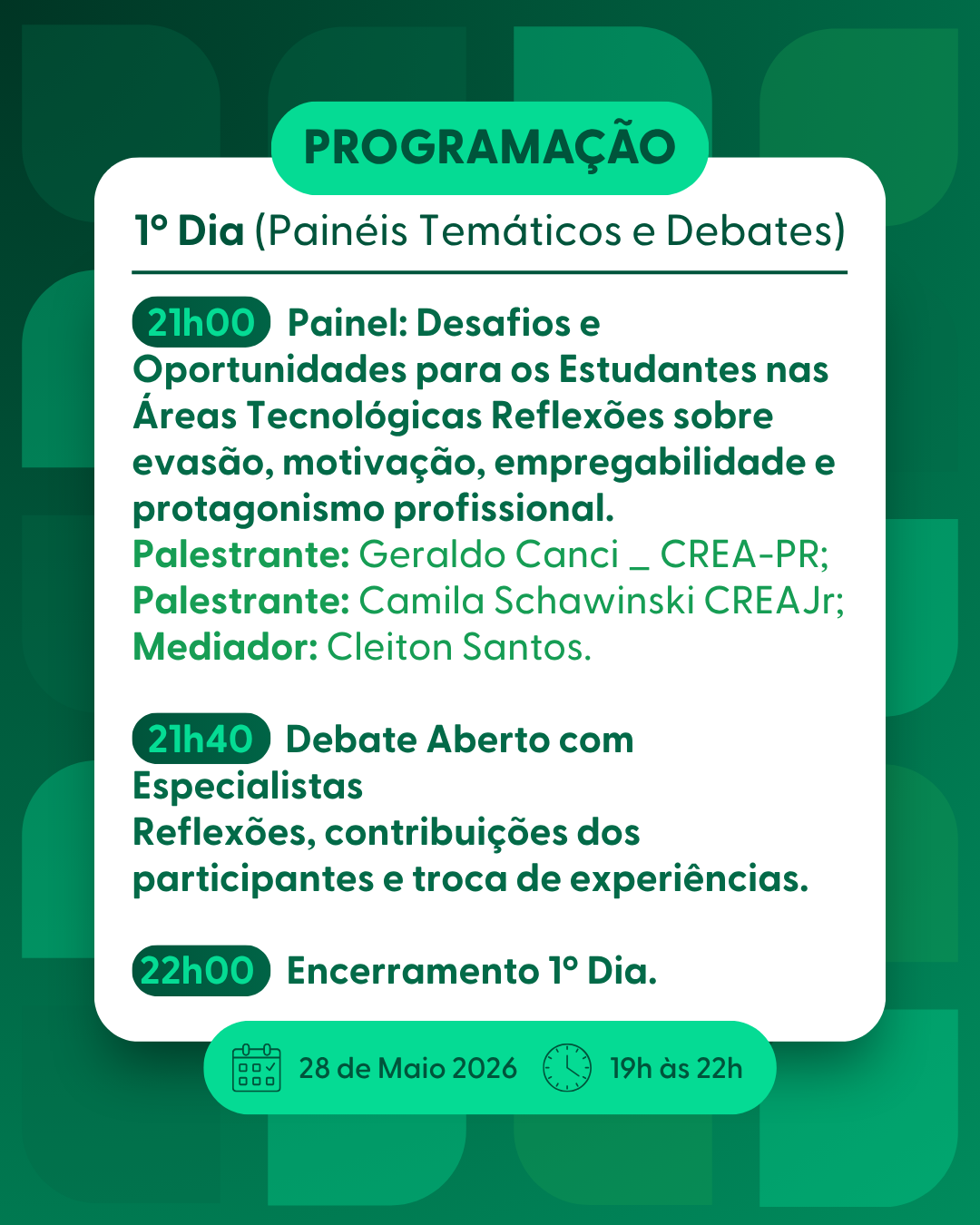 Simpósio: A Arte de Ensinar e Aprender para Prevenir e Salvar Vidas Educação Continuada e o Futuro das Engenharias - Imagem 4