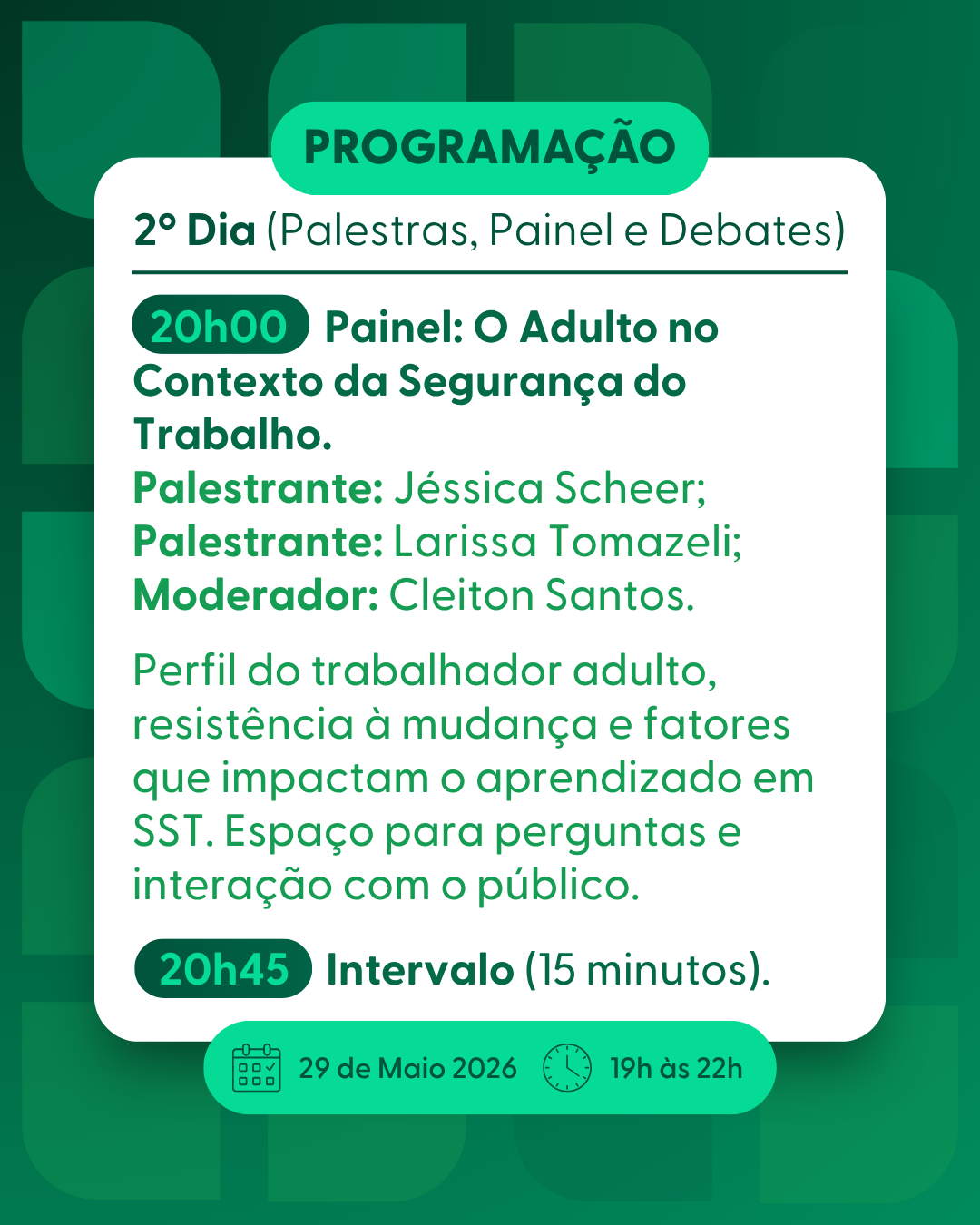 Simpósio: A Arte de Ensinar e Aprender para Prevenir e Salvar Vidas Educação Continuada e o Futuro das Engenharias - Imagem 6